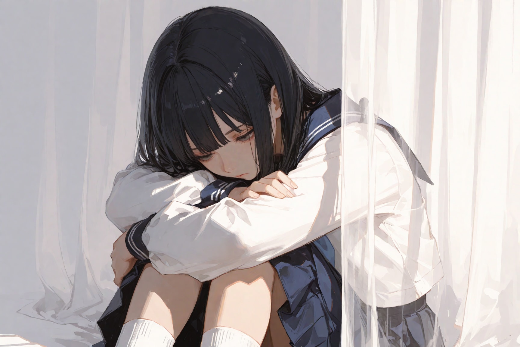 [Story of U] no.006 - 孤独 | の人気AIイラスト・グラビア