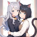 うちのクロミナとユキネ　その３ 2枚目