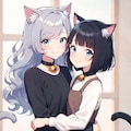 うちのクロミナとユキネ　その３ 4枚目