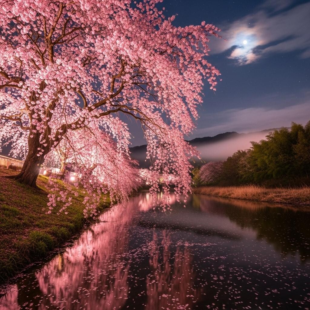 枝垂れ桜