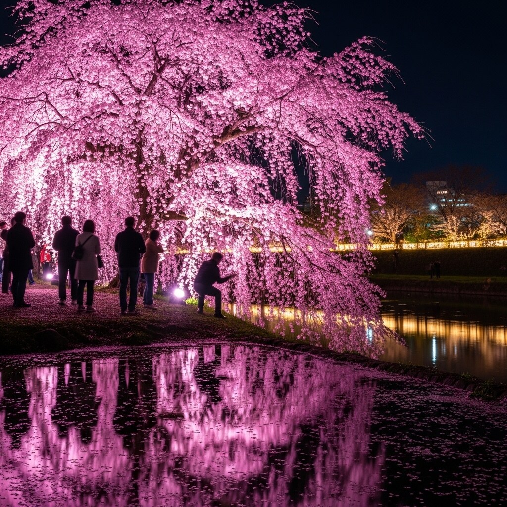 枝垂れ桜