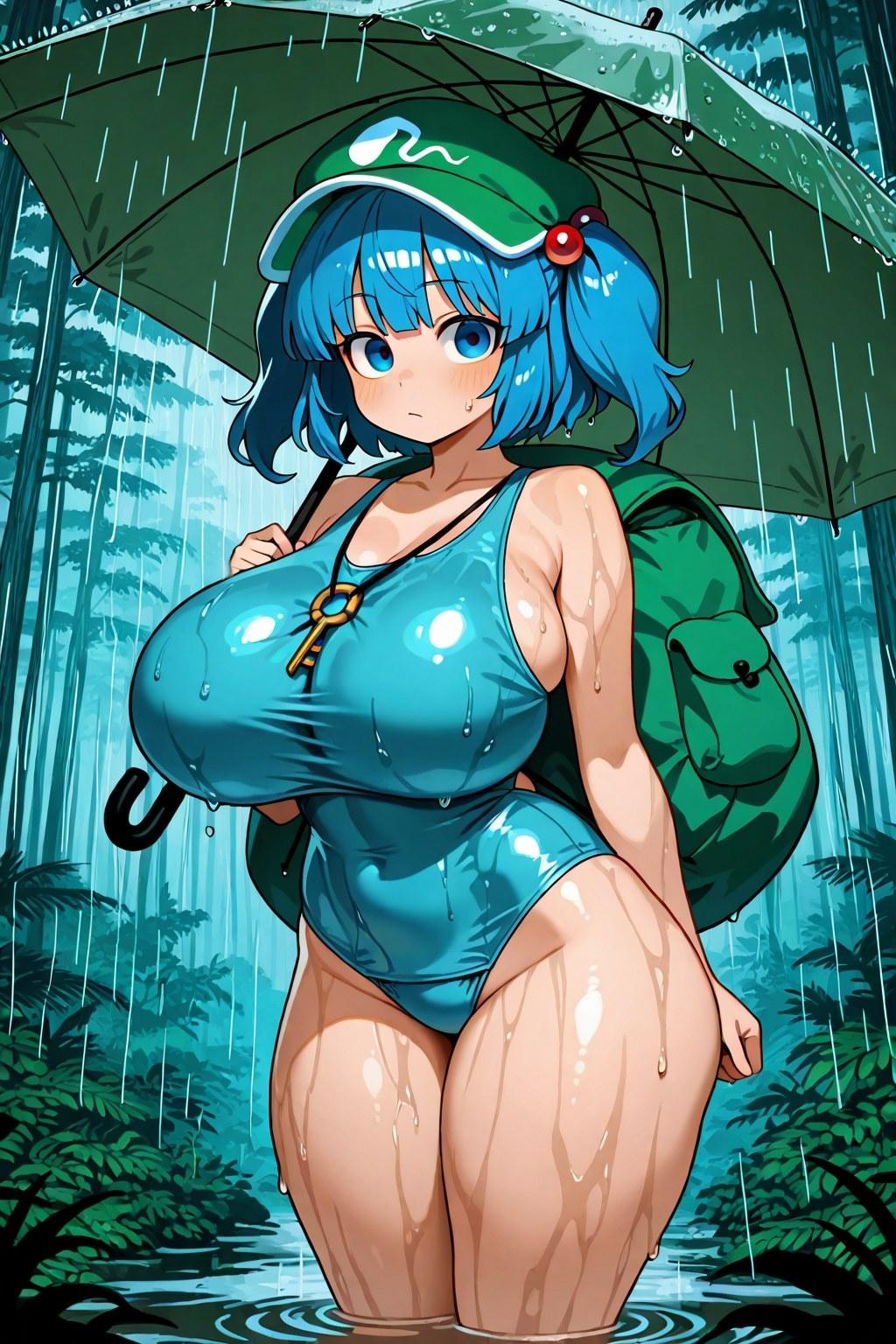 雨の幻想郷♡