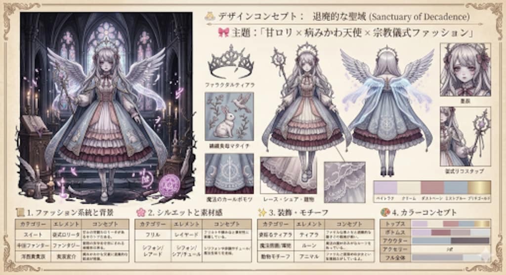 衣装デザインコンセプト