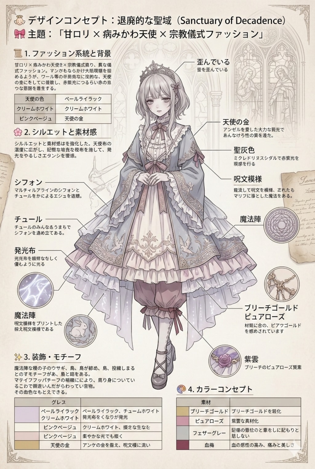 衣装デザインコンセプト