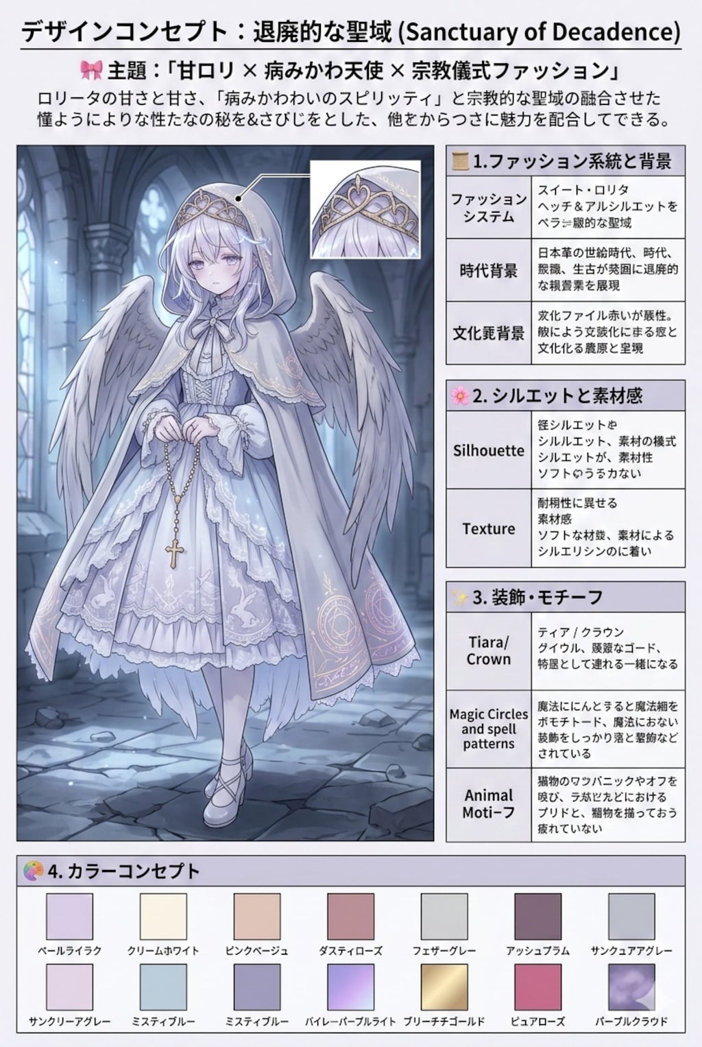 衣装デザインコンセプト