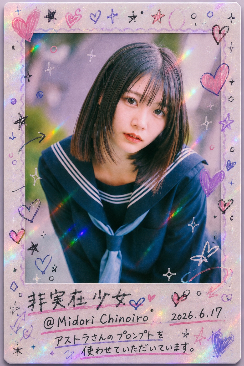 お試し生成。