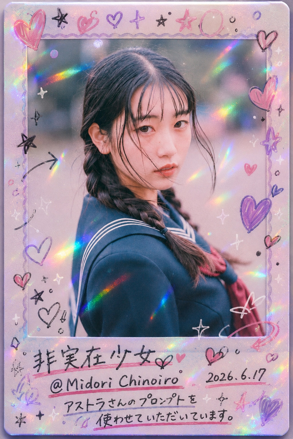 お試し生成。