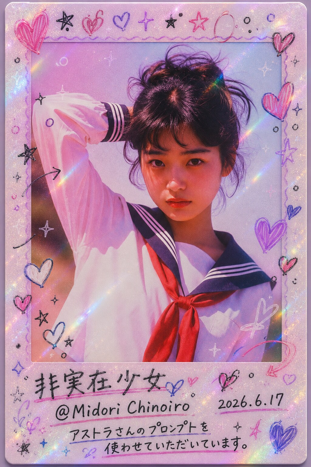 お試し生成。