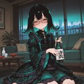 こえ、おいひーね♡ 3枚目