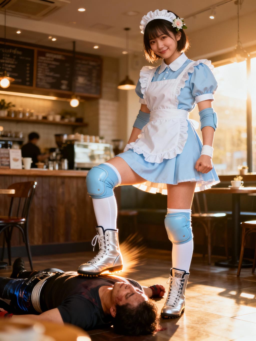 筋肉メイドカフェ