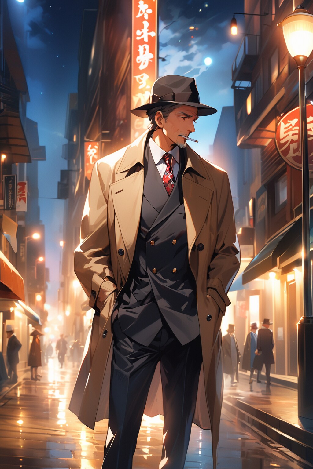 これから張り込む探偵