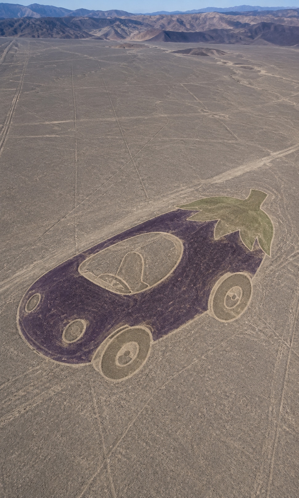 【芸術？】ナスカーの地上絵