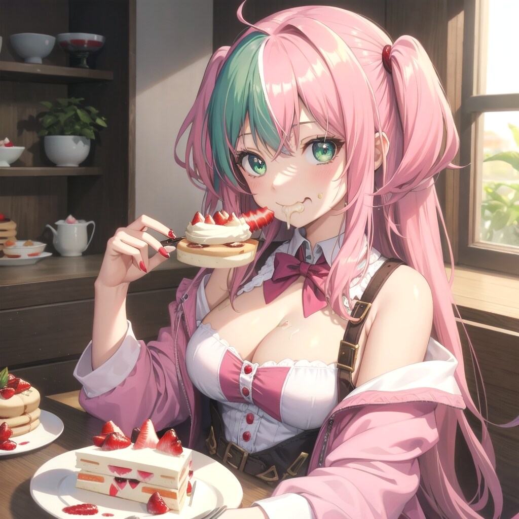 47.「し」→「ショートケーキ」霧雨カスミ