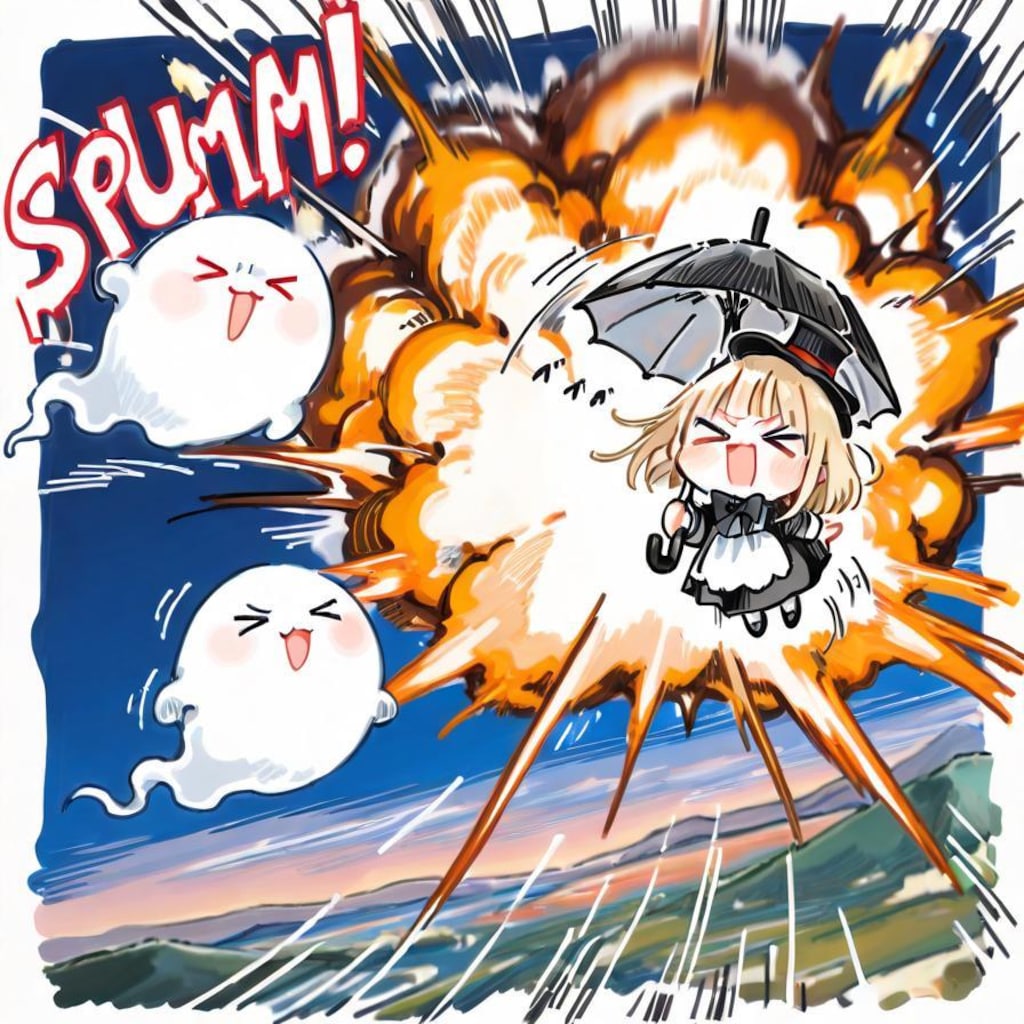 ☂️(>ω< )💨👻💨💥💥💥