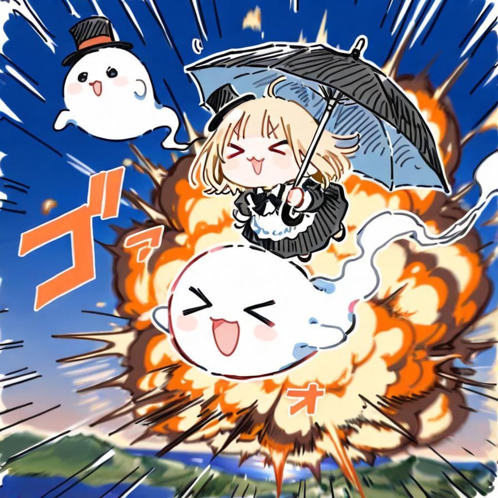 ☂️(>ω< )💨👻💨💥💥💥