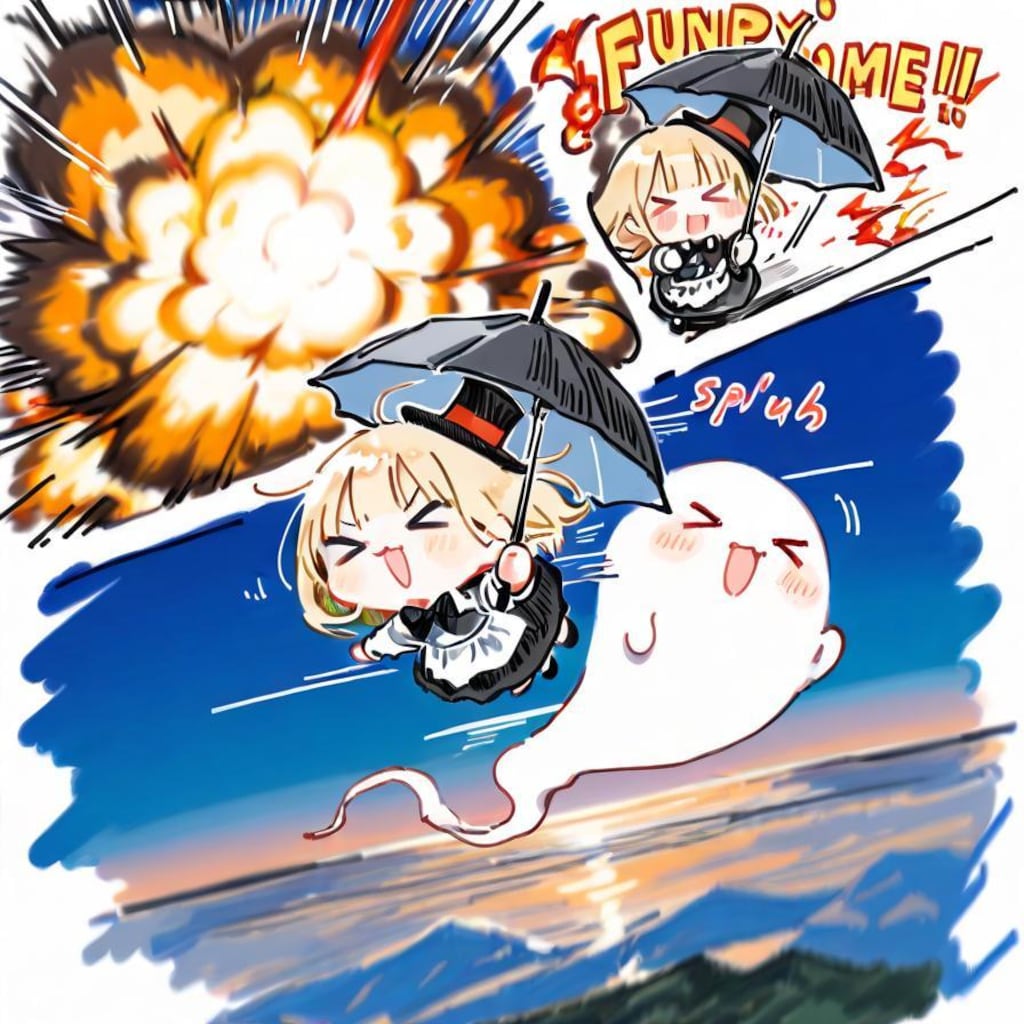 ☂️(>ω< )💨👻💨💥💥💥