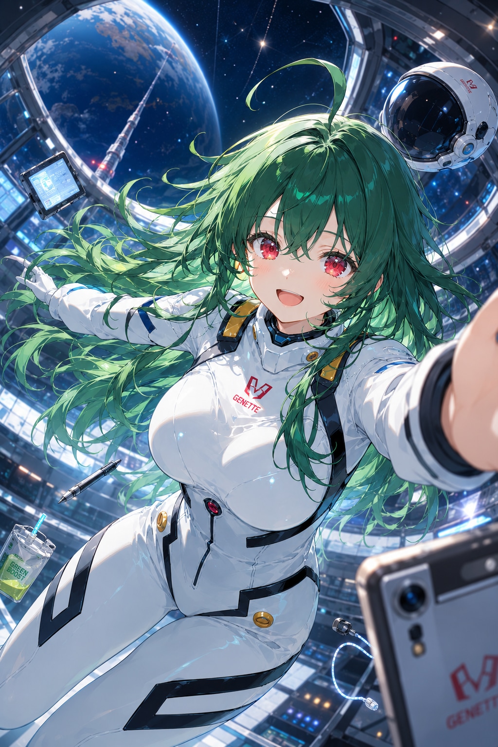 無重力セルフィー