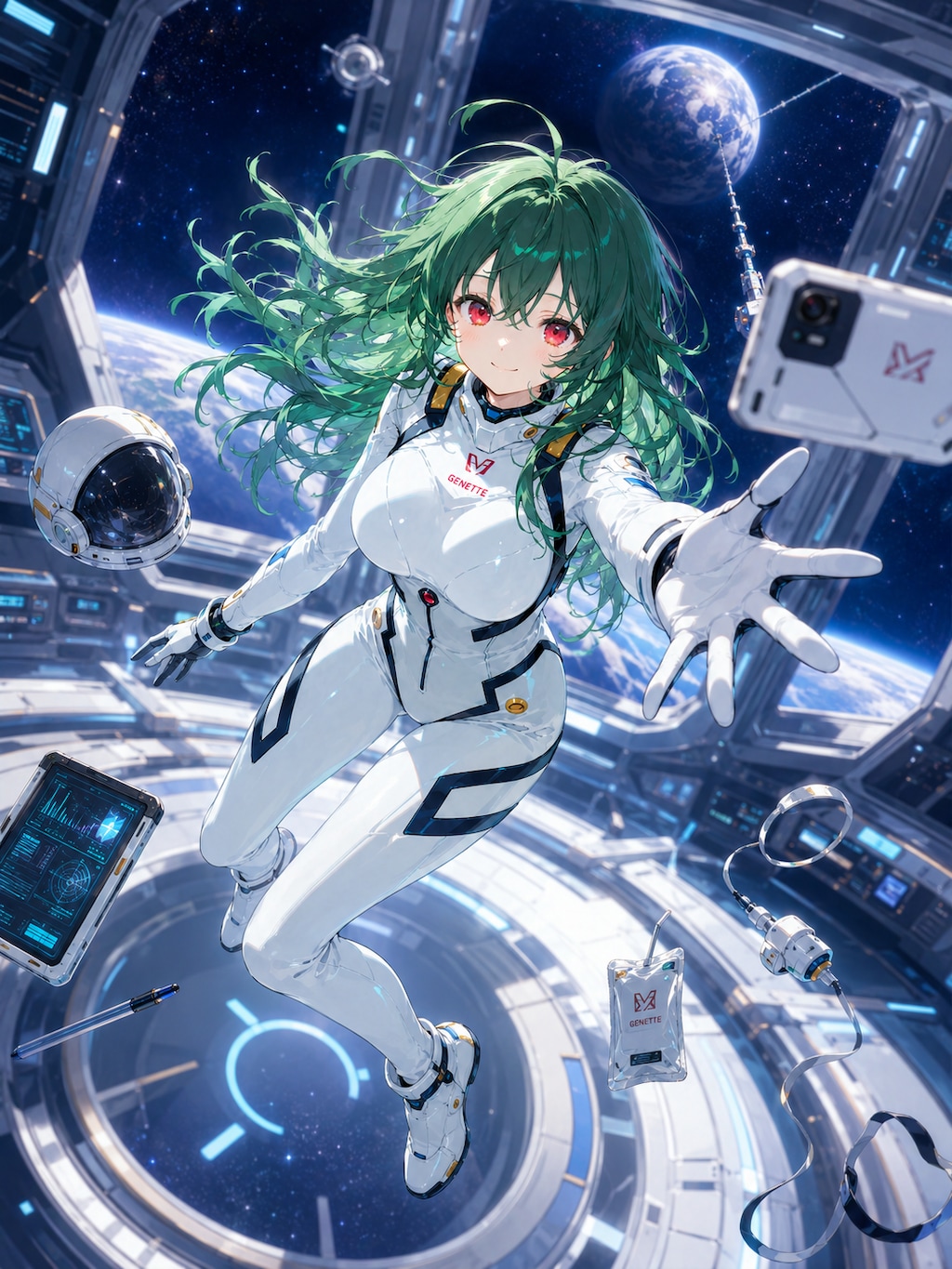 無重力セルフィー