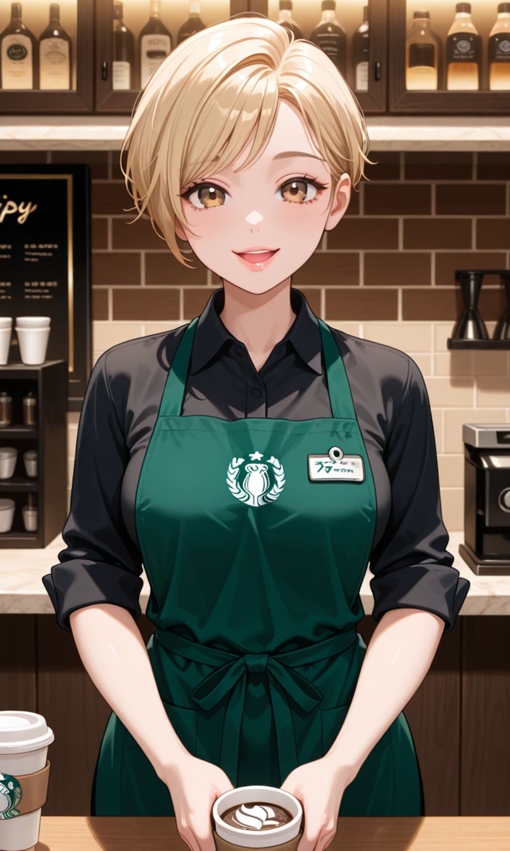 バリスタ　エマ