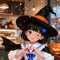 HappyHalloweenだよ❤️美希にお菓子くれないとハートボーズでメロメロにしちゃうよ❤️ 2枚目