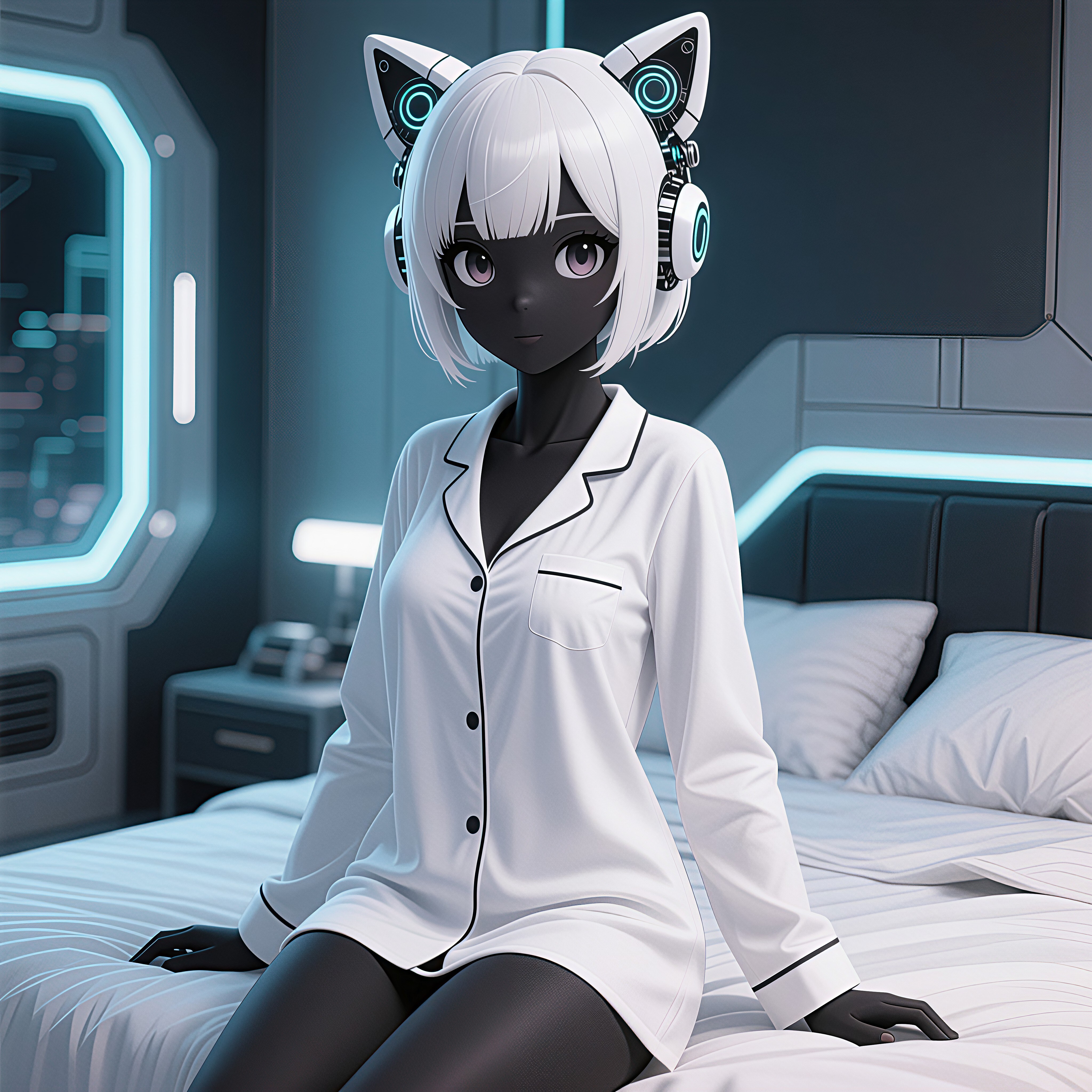 メカ娘3702号 | の人気AIイラスト・グラビア