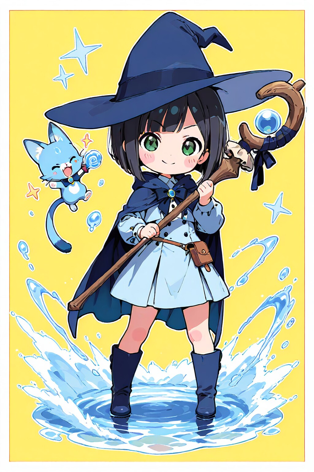 水の魔女 | の人気AIイラスト・グラビア