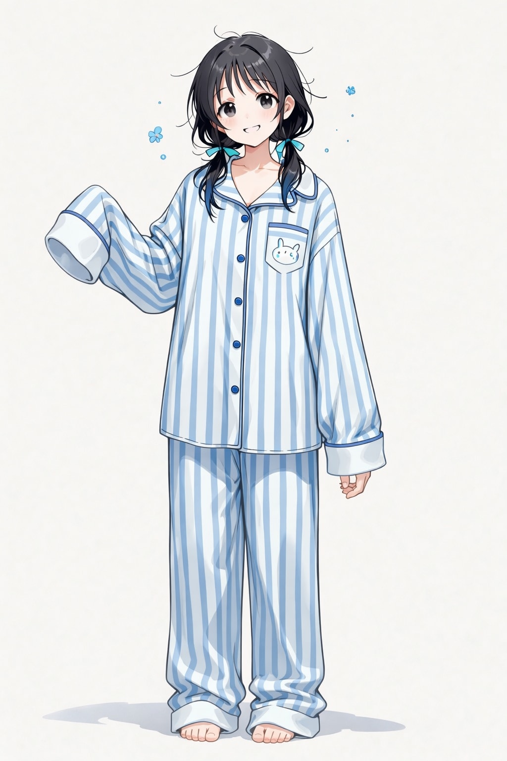 【チャットGDP】ゆるふわパジャマガール | の人気AIイラスト・グラビア