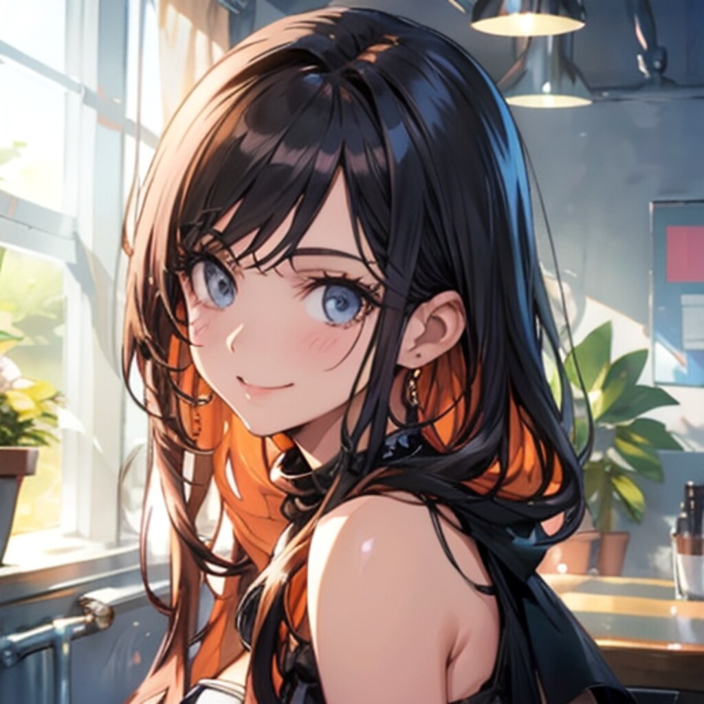 窓辺の少女