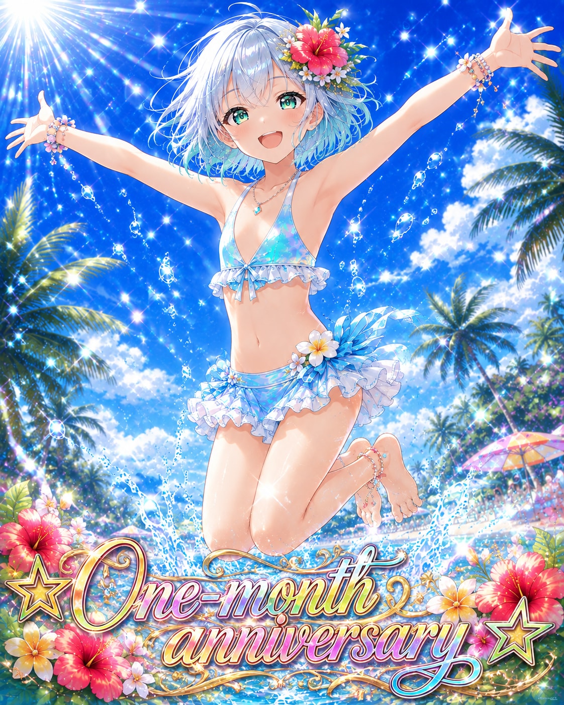 みーちゃん誕生１ヶ月記念☆