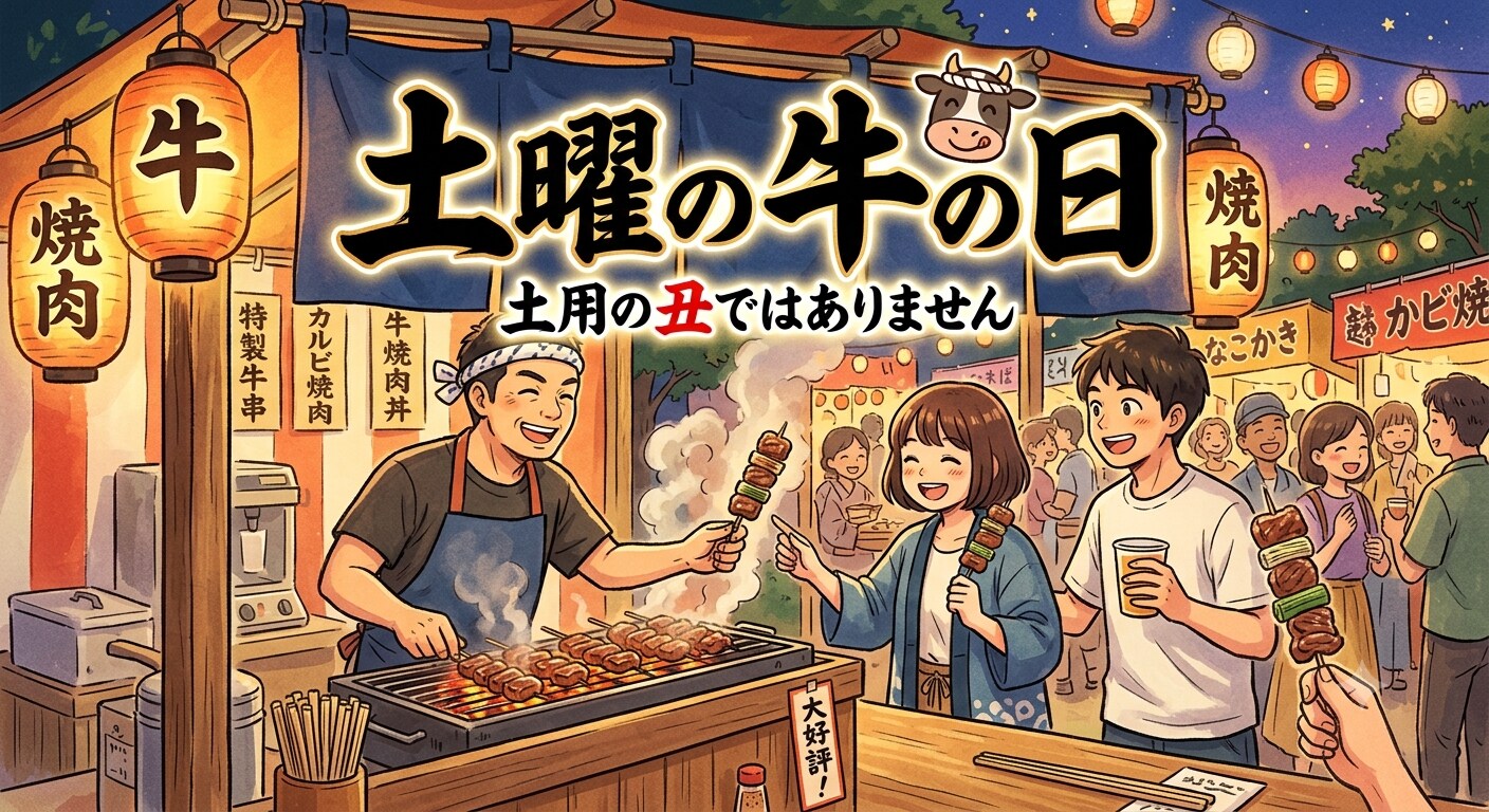 土曜の牛の日