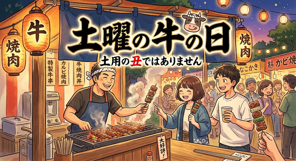 土曜の牛の日