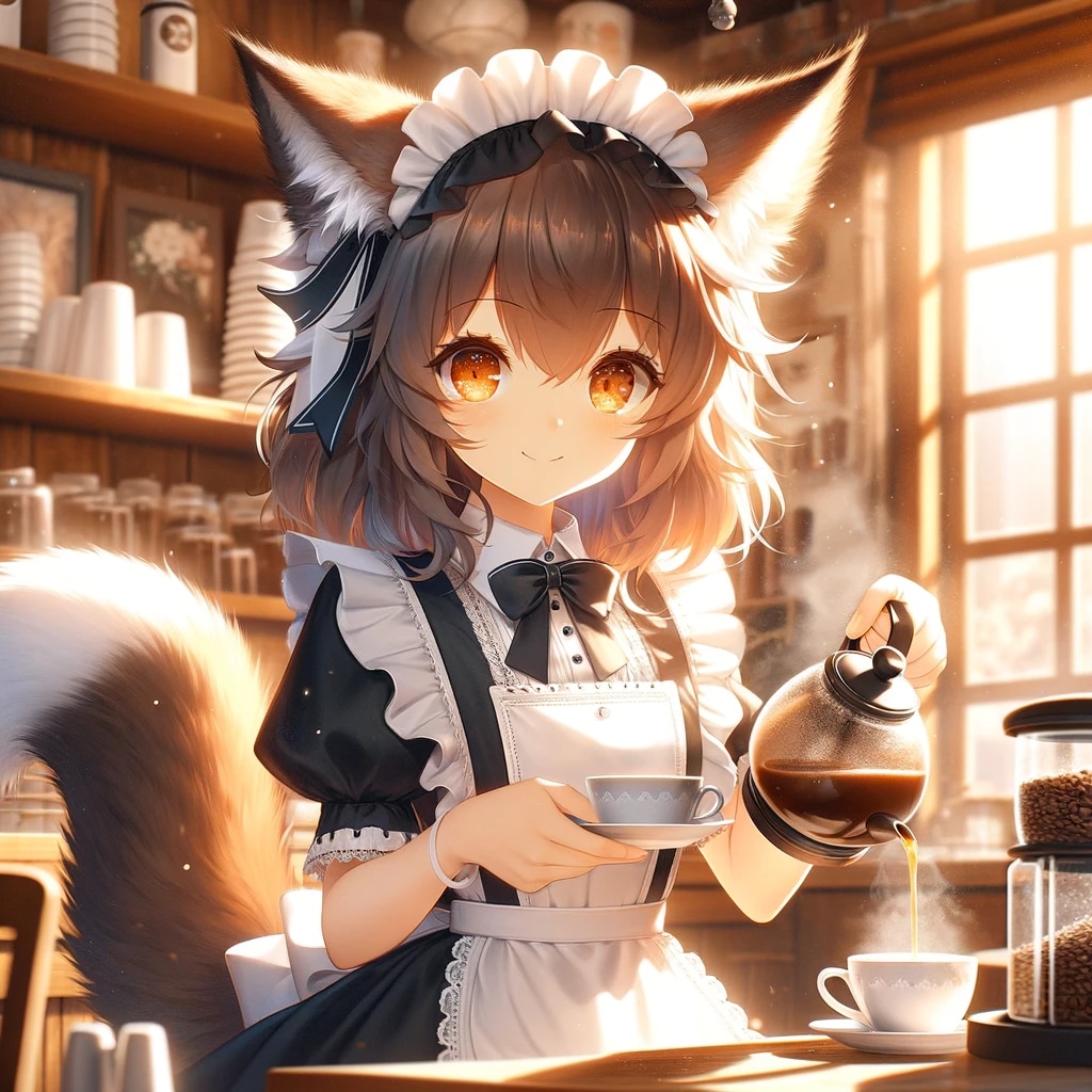 コーヒーで一息つきませんか？ご主人様！