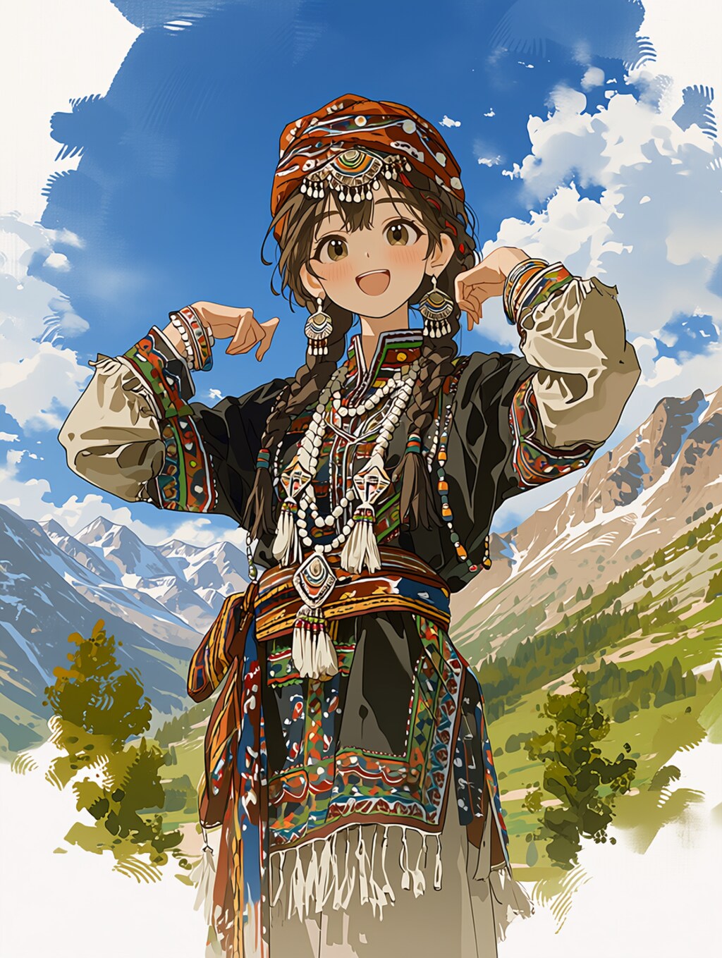草原少女139