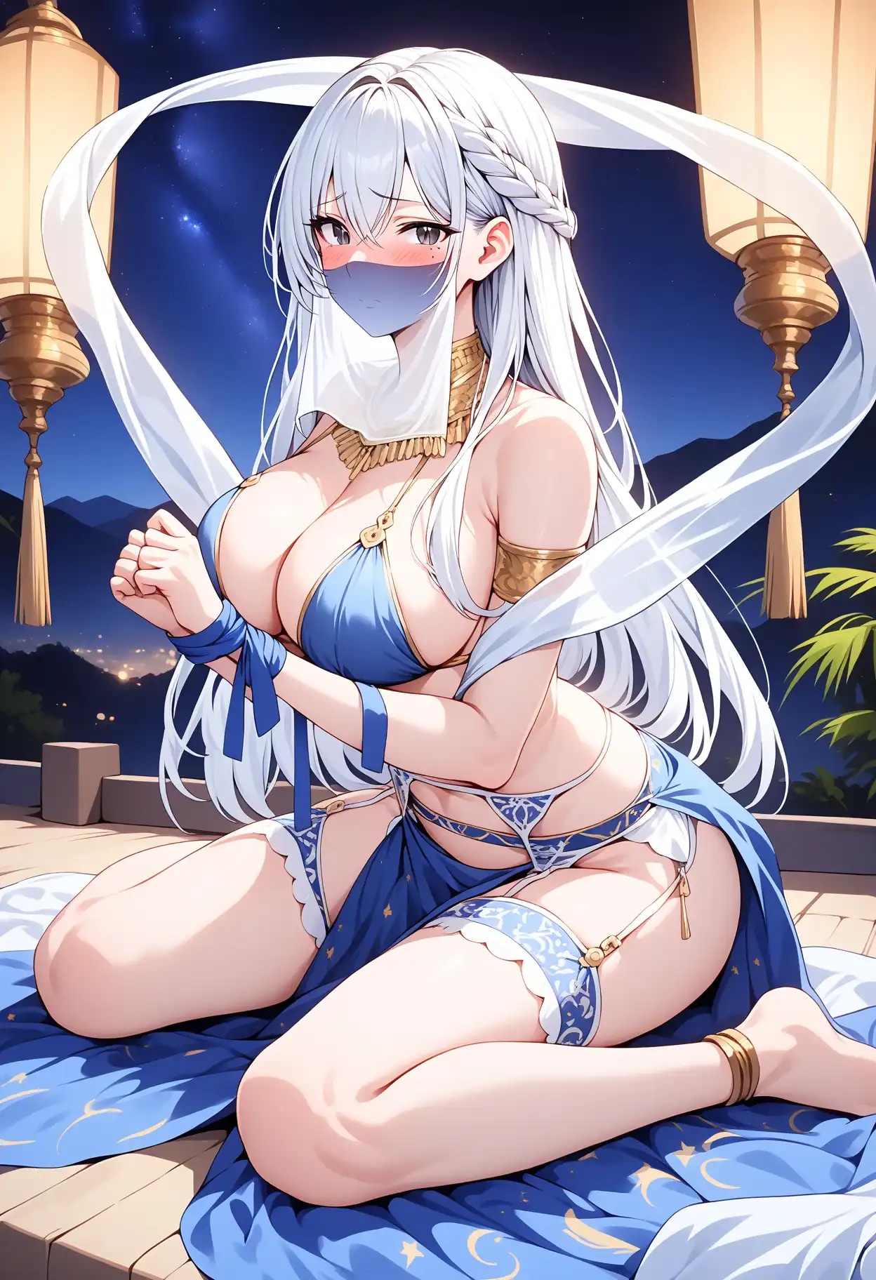 天女を捕まえた