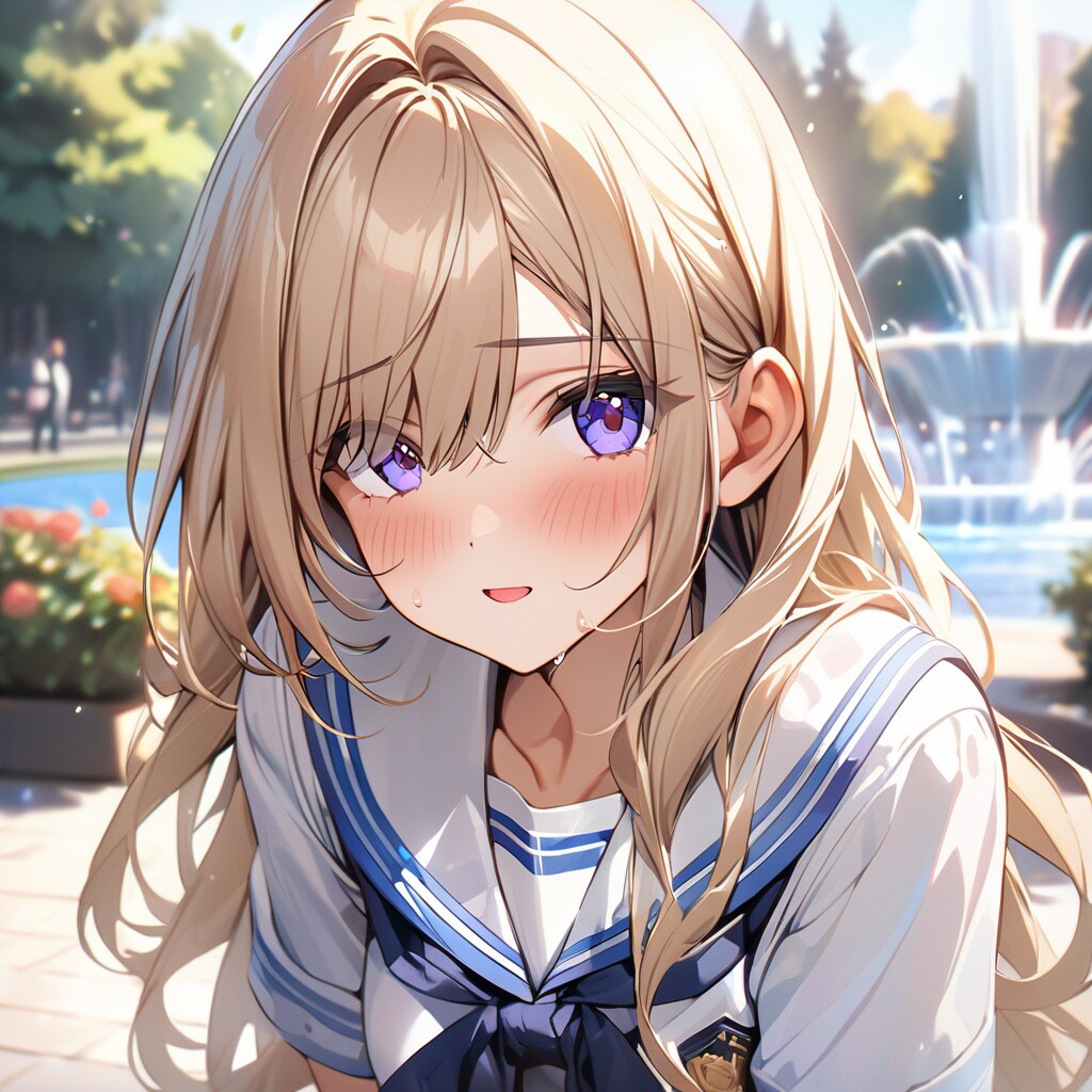 結菜(ゆな)と制服デート