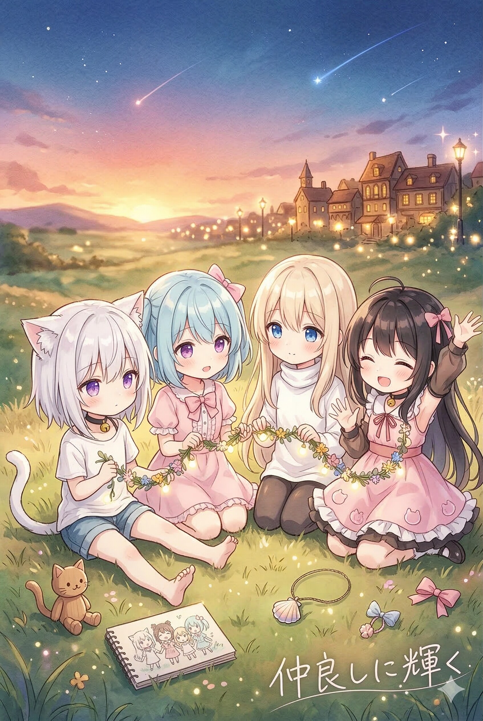 仲良しに輝く✨