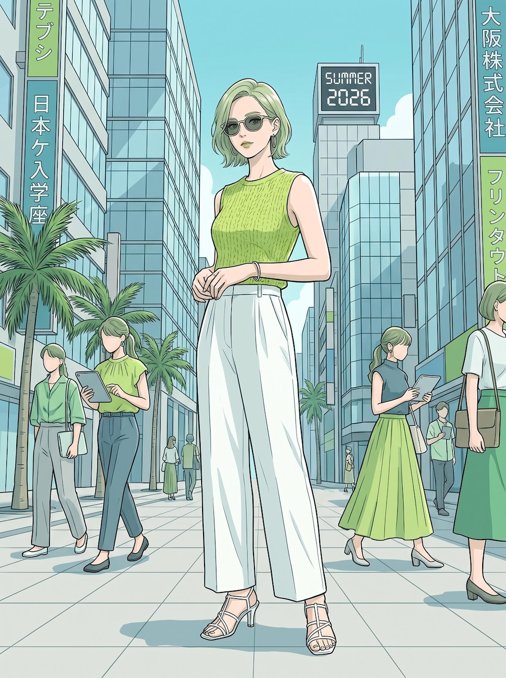 2026夏のコーデ