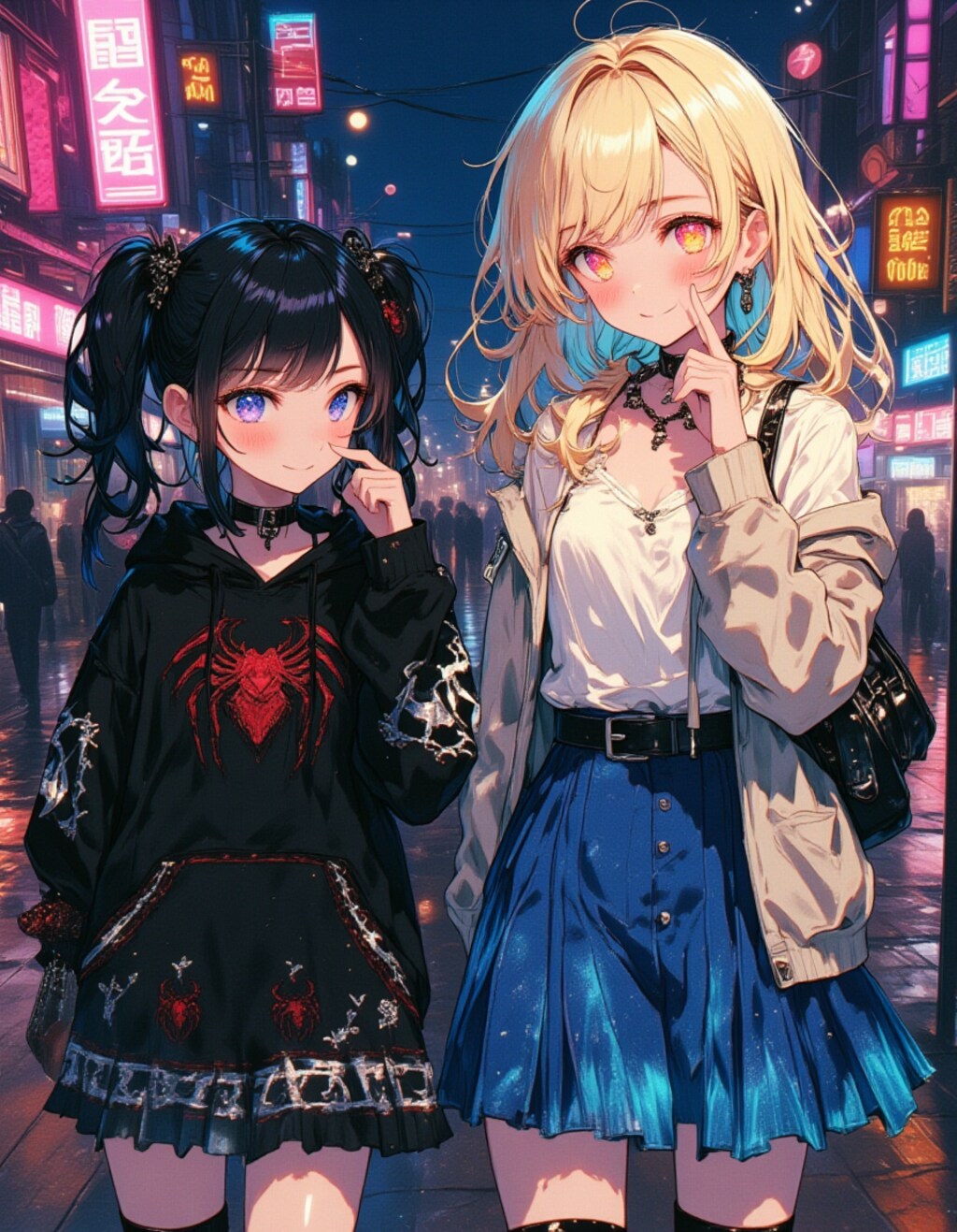 【樹海のかみさま】前世、みたいな？：夜の繁華街での会話