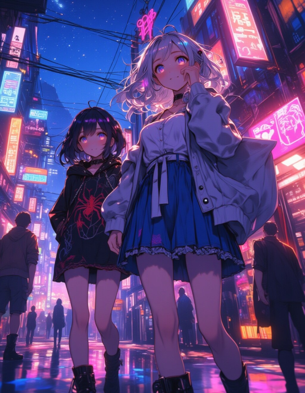 【樹海のかみさま】前世、みたいな？：夜の繁華街での会話