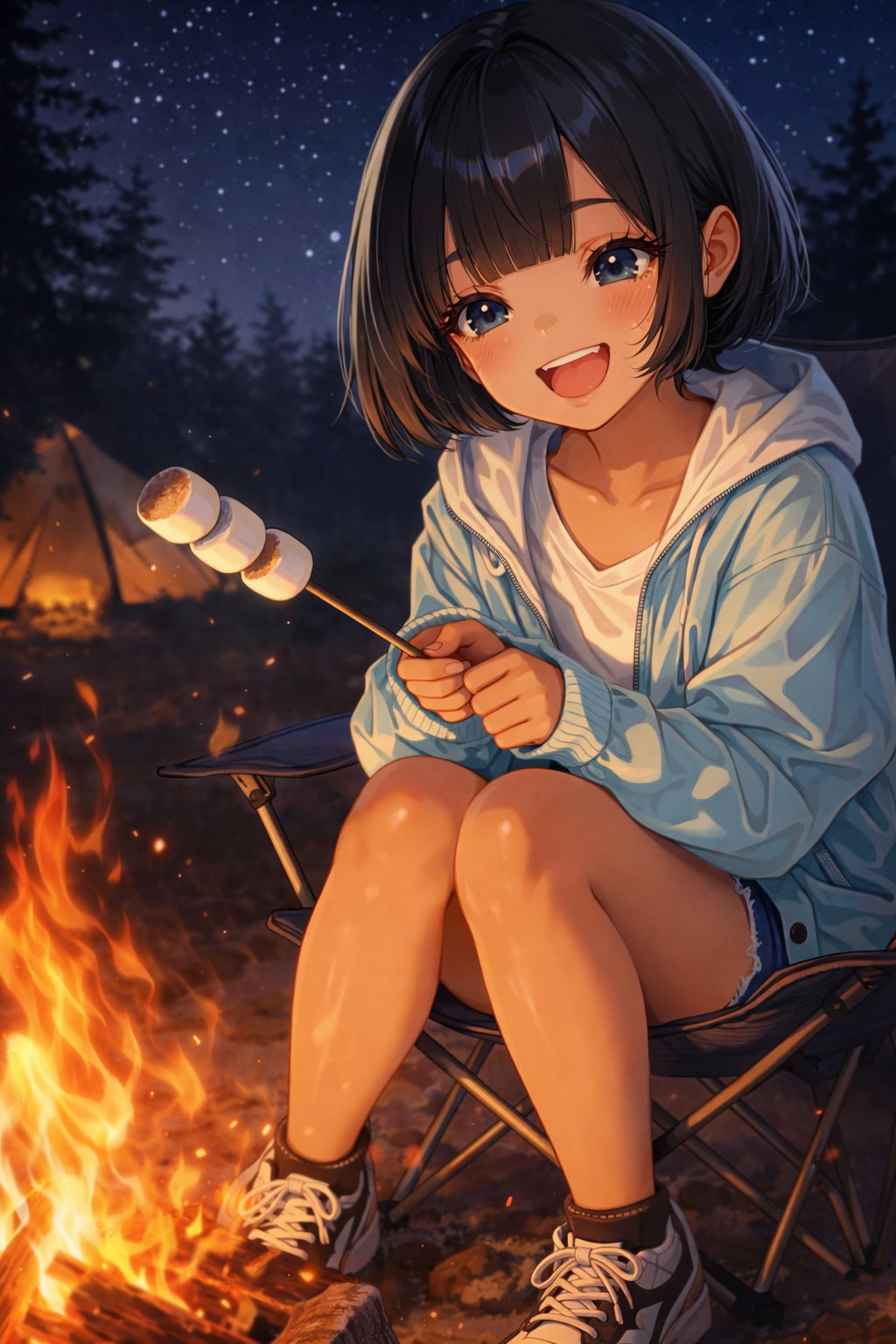 焼きマシュマロ | の人気AIイラスト・グラビア