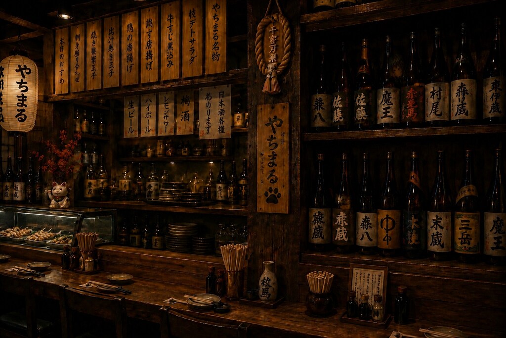 【居酒屋やちまる】にミメラちゃんが隠れてる❗️見つけられるかな❓( * ॑꒳ ॑*)