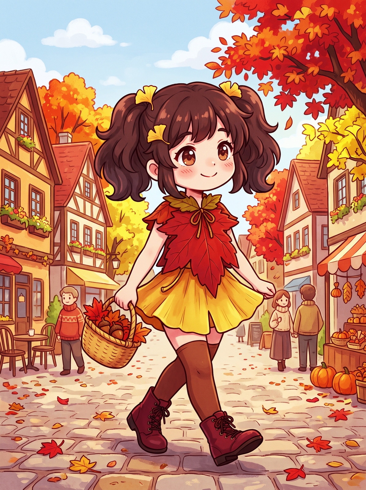 もみじコーデ | の人気AIイラスト・グラビア