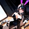 闇市のバーで♪　サイバネティックバニーガール♡ 11枚目