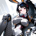闇市のバーで♪　サイバネティックバニーガール♡ 3枚目