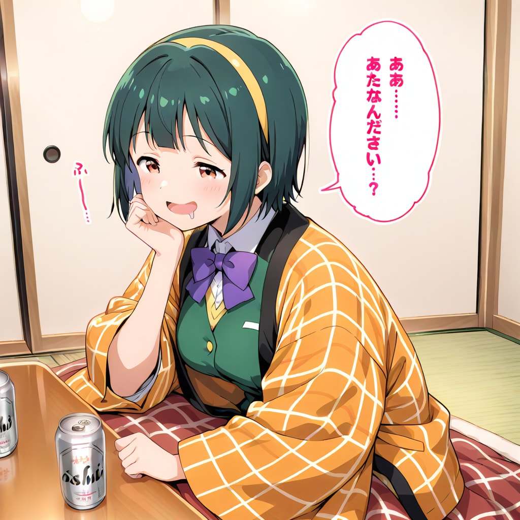 自宅で妄想する音無小鳥さん