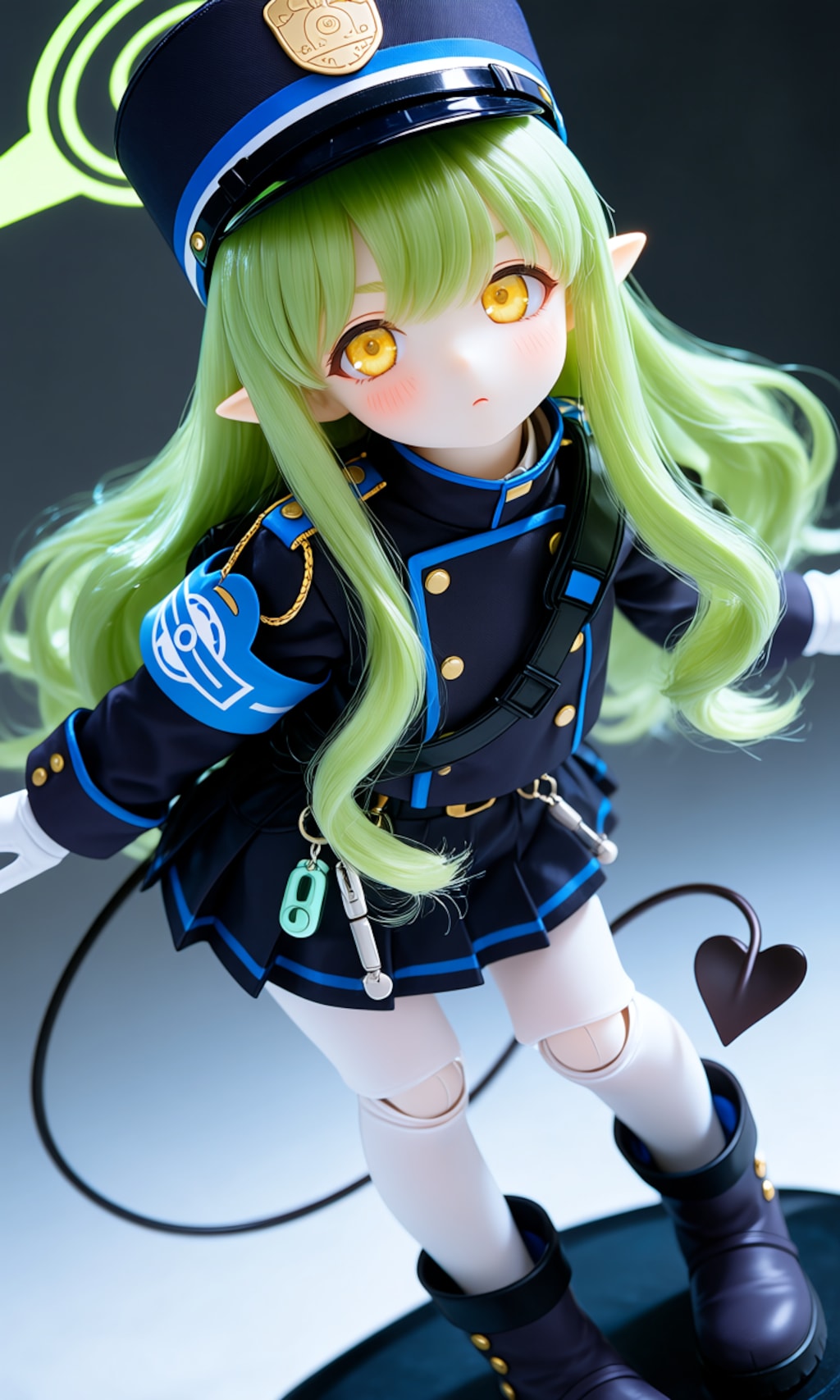 ブルーアーカイブ 橘ヒカリ　アクリルドールフィギュア