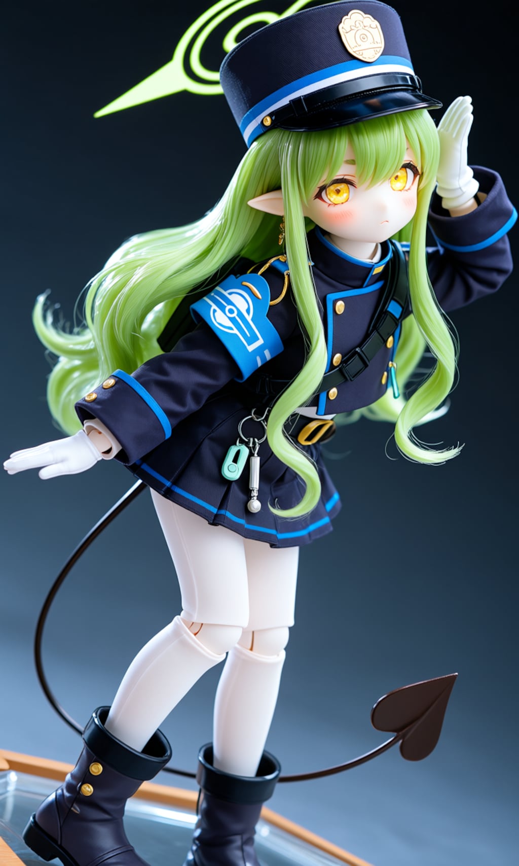 ブルーアーカイブ 橘ヒカリ　アクリルドールフィギュア