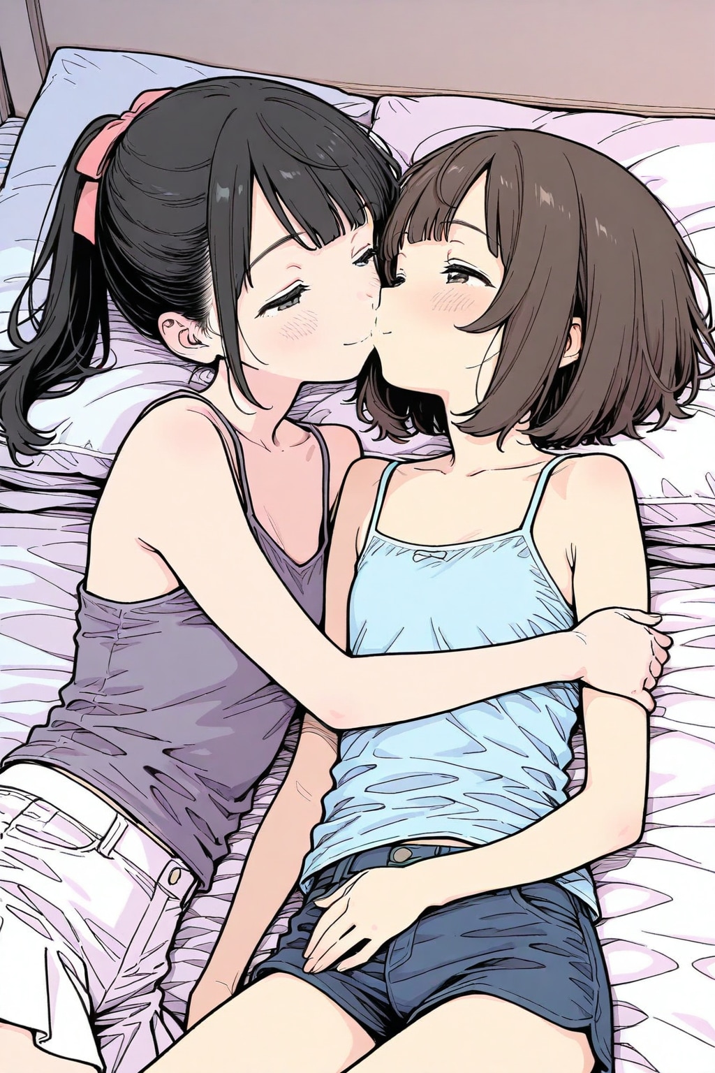 遊び疲れて💞✨
