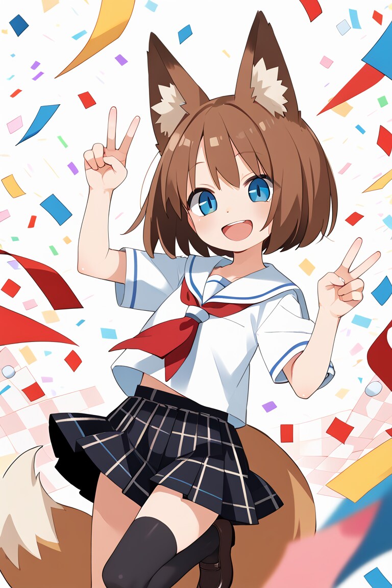 ちちぷい2周年、おめでとうー♥ | の人気AIイラスト・グラビア