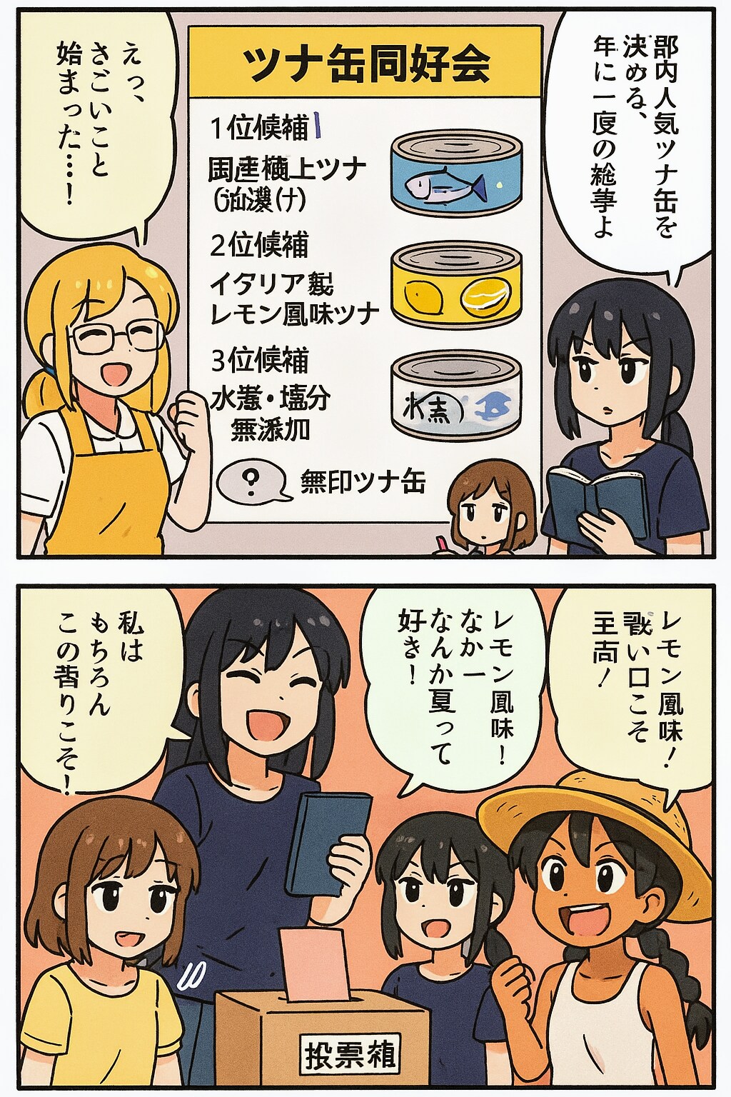 マンガ・ツナ缶同好会🐟️💨